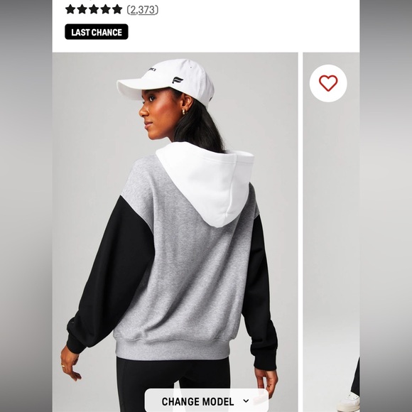 Fabletics color blocked hoodie - Picture 2 of 3